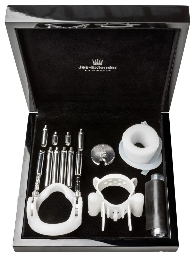 Jes-Extender Penis-Expander „Platinum“ mit 950er-Platinbeschichtung