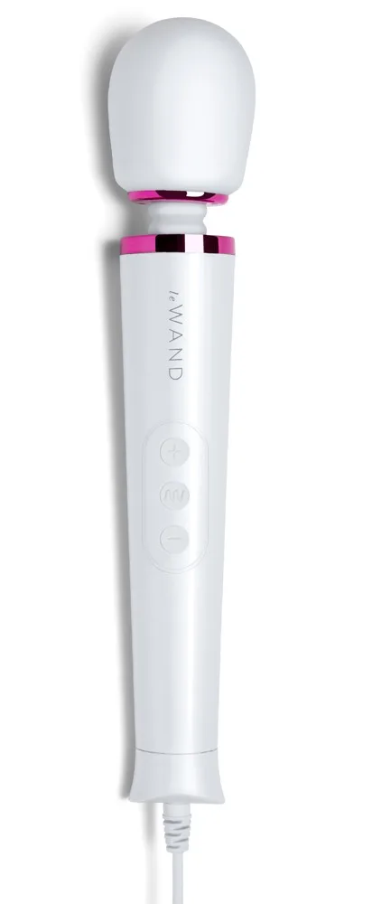 le Wand Massagestab „Powerful Petite Plug-In Vibrating Massager“ mit 6 Vibrationsmodi in 10 Intensitäten