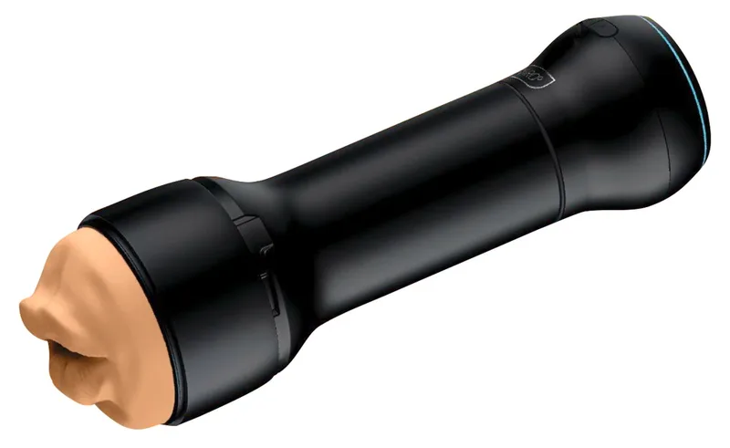 Kiiroo „PowerBlow + Feel Victoria June Mouth Combo“, Saug-Aufsatz & Masturbator im Set