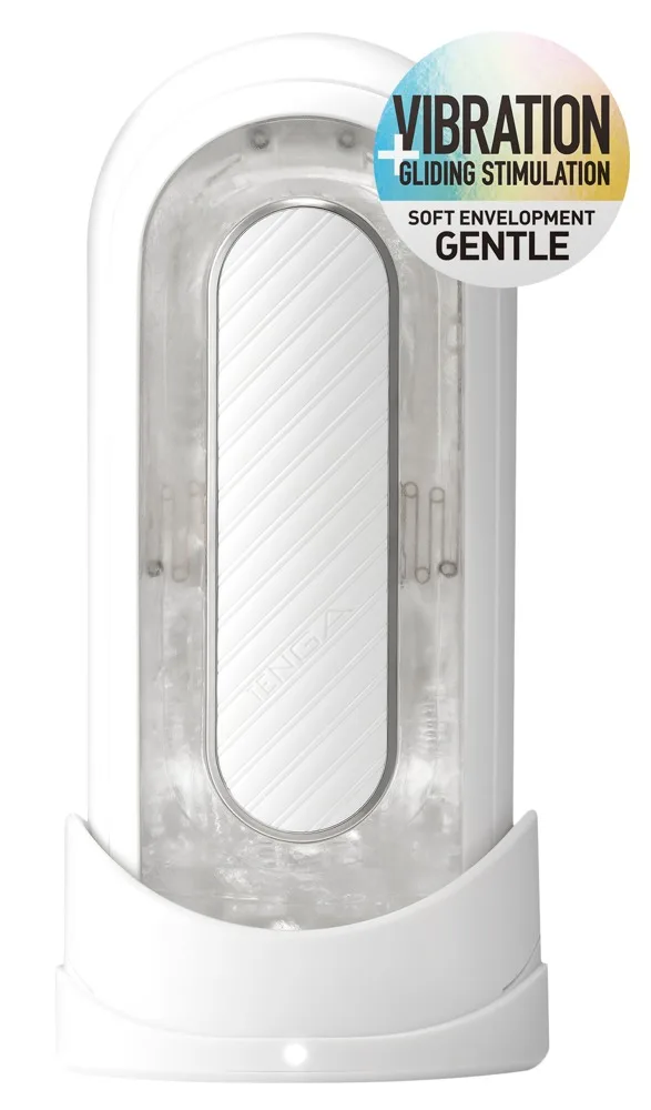TENGA Masturbator „Flip O (Zero) Electronic Vibrations“ mit 5 Vibrationsmodi