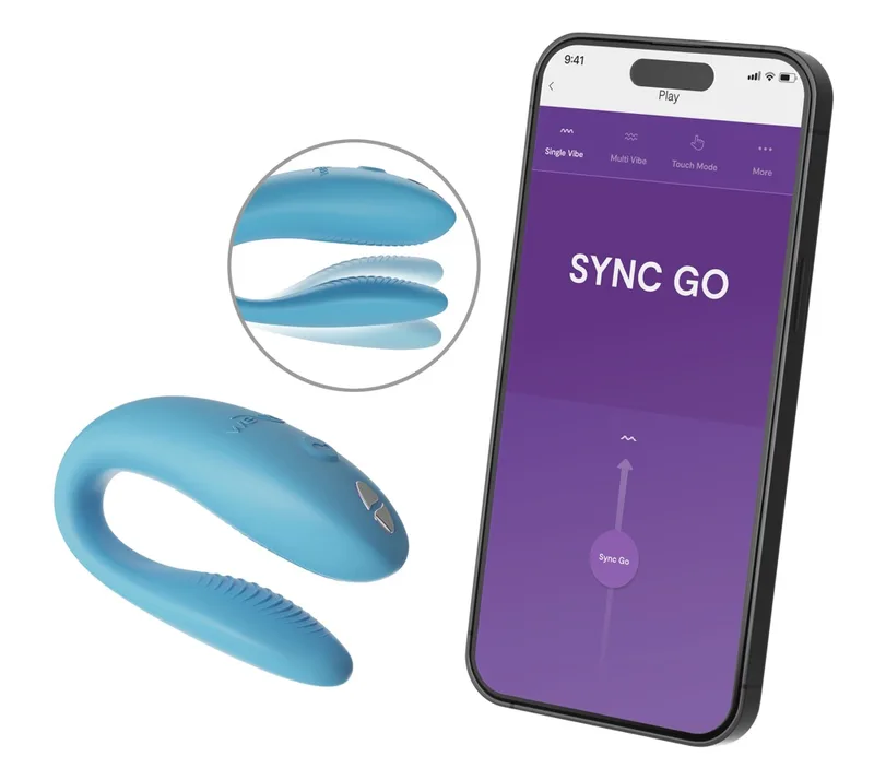 We-Vibe Paarvibrator „Sync Go“ mit 10+ Vibrationsmodi per App