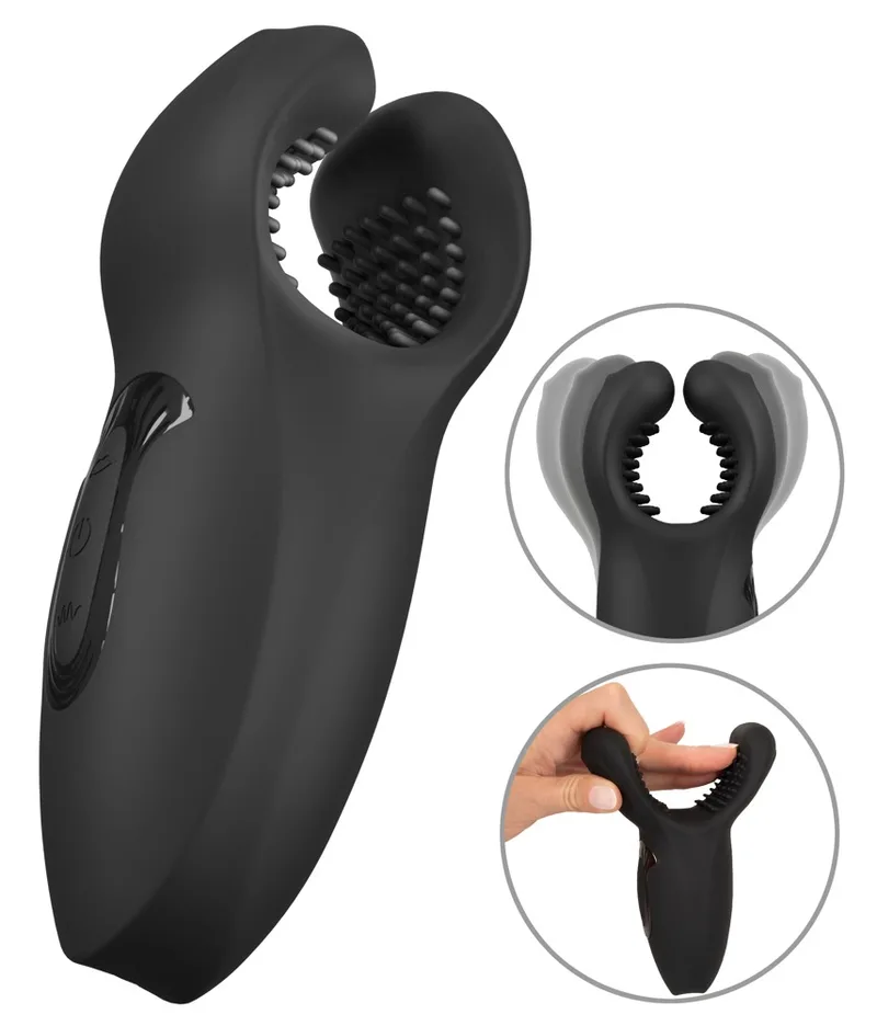 Rebel Masturbator „Man Wand“ mit Vibration und Knet-Massage