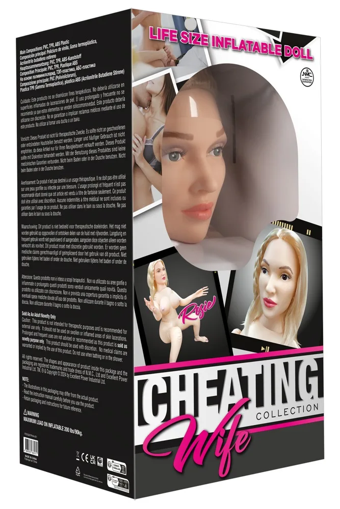 Excellent Power Liebespuppe „Cheating Wife Rosie“ mit Vibration