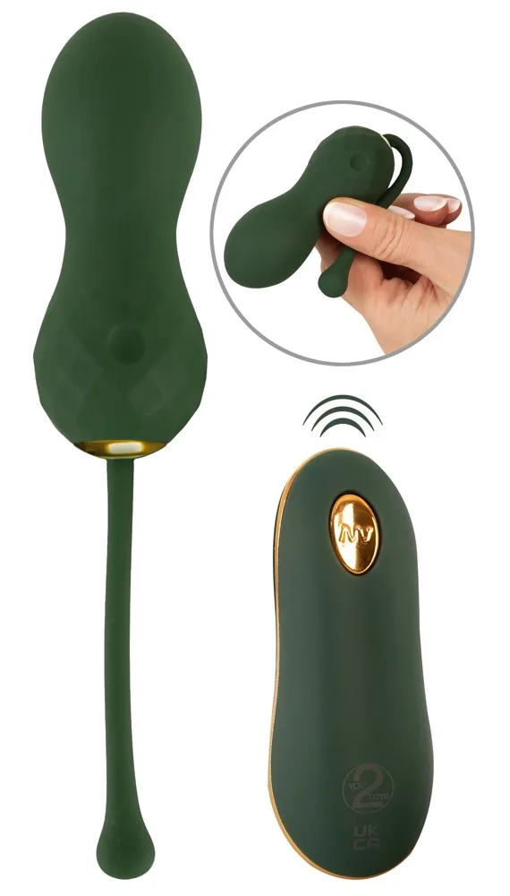 Emerald Love Liebeskugeln „Luxurious RC Love Balls“ mit Vibration