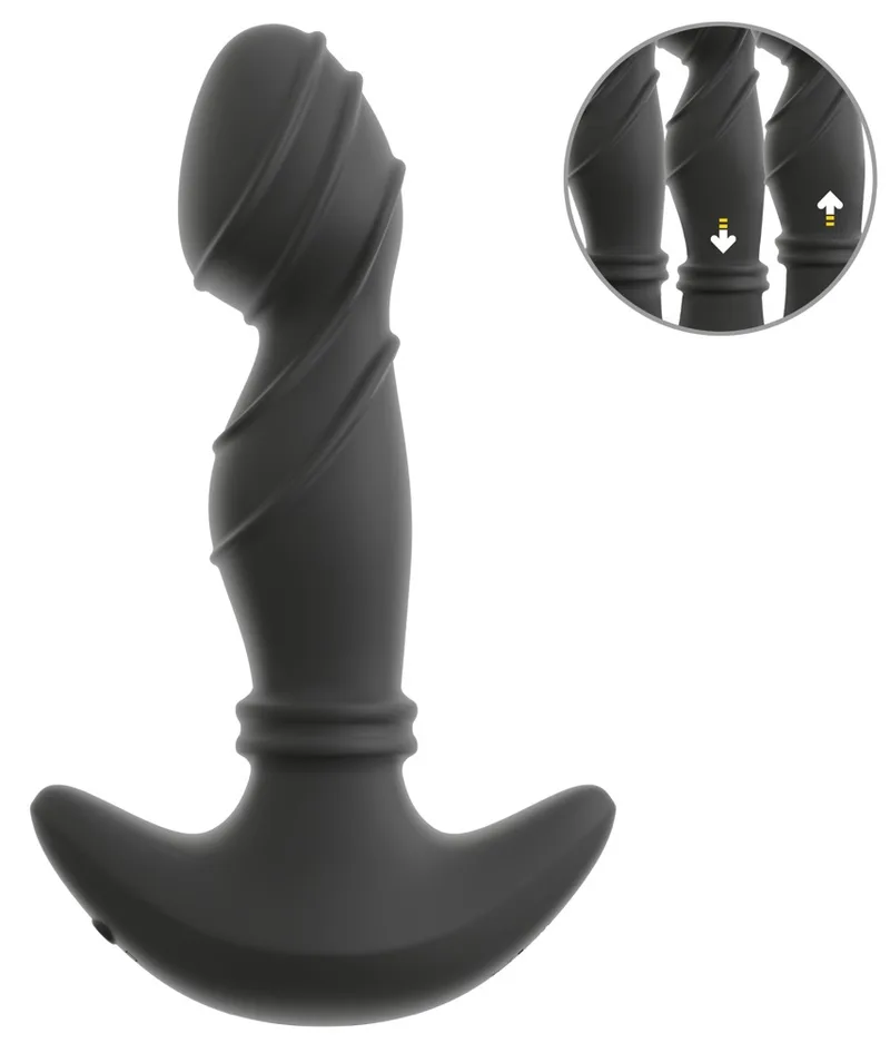 ANOS Prostata-Vibrator mit Rimming-Massageringen