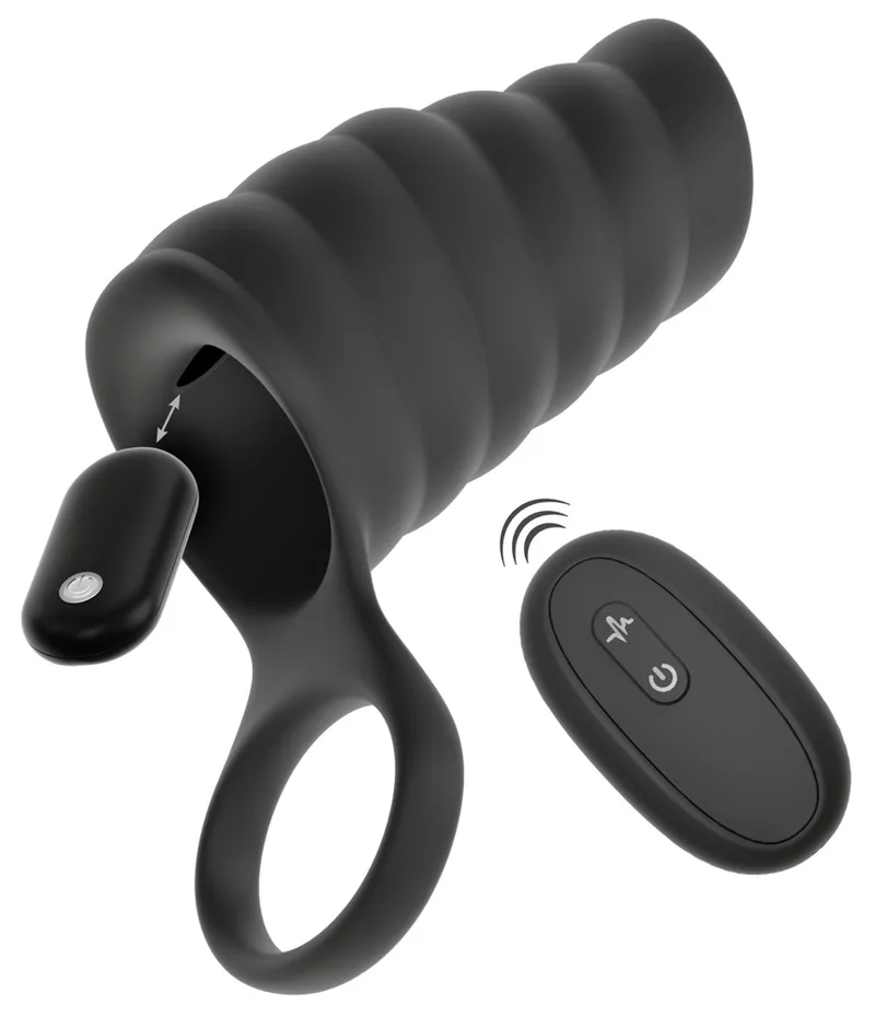 Men's Toys Penismanschette mit Vibration
