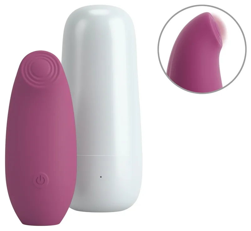 beau coeur Auflegevibrator „OMINO“ mit Ladebox
