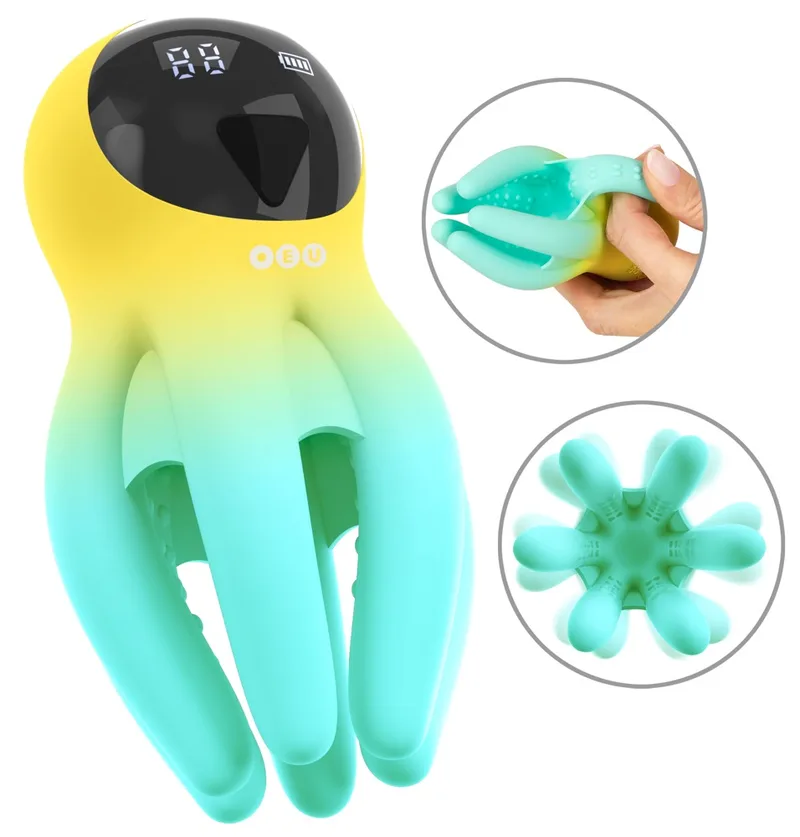 be Sassy Multi-Vibrator „be Squidly“ im Kraken-Design