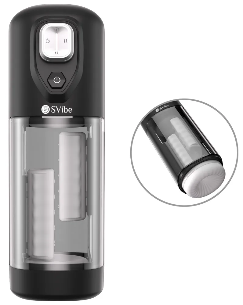 SVibe Masturbator „IKON“ für vollautomatischen Handjob