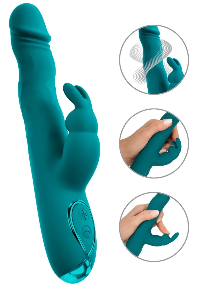 Sweet Smile Rabbitvibrator mit Wiggling-Funktion