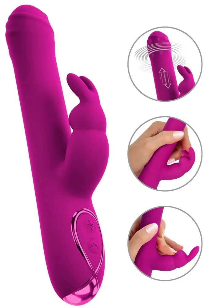 Sweet Smile Rabbitvibrator mit Stoßfunktion