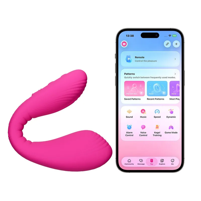 Lovense Doppelvibrator „Dolce“ per App steuerbar