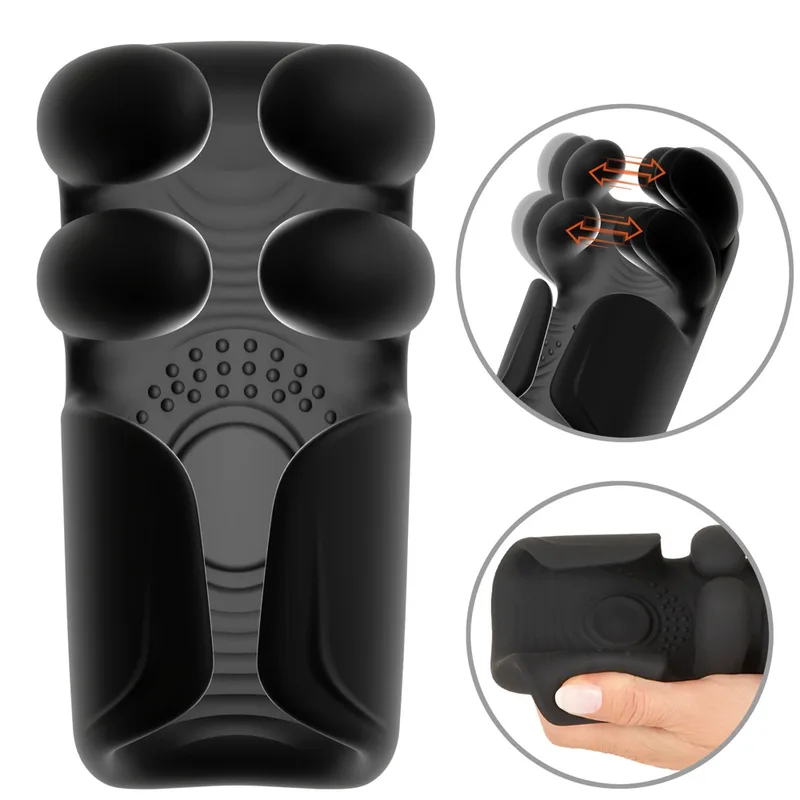 Rebel Masturbator mit Pulsation, Vibration & Greifmassage