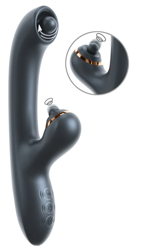 be Sassy Rabbitvibrator „be Rolling“ mit Stimulationskugeln