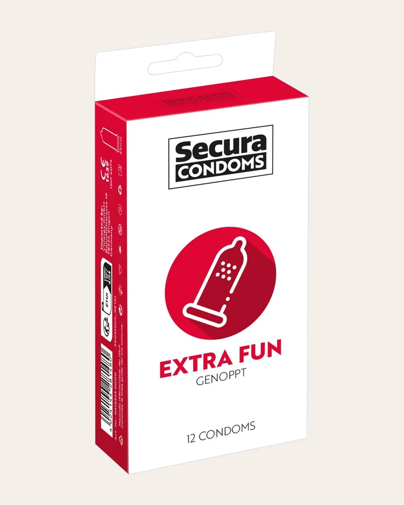 Secura Kondome „Extra Fun“ mit Stimulationsnoppen