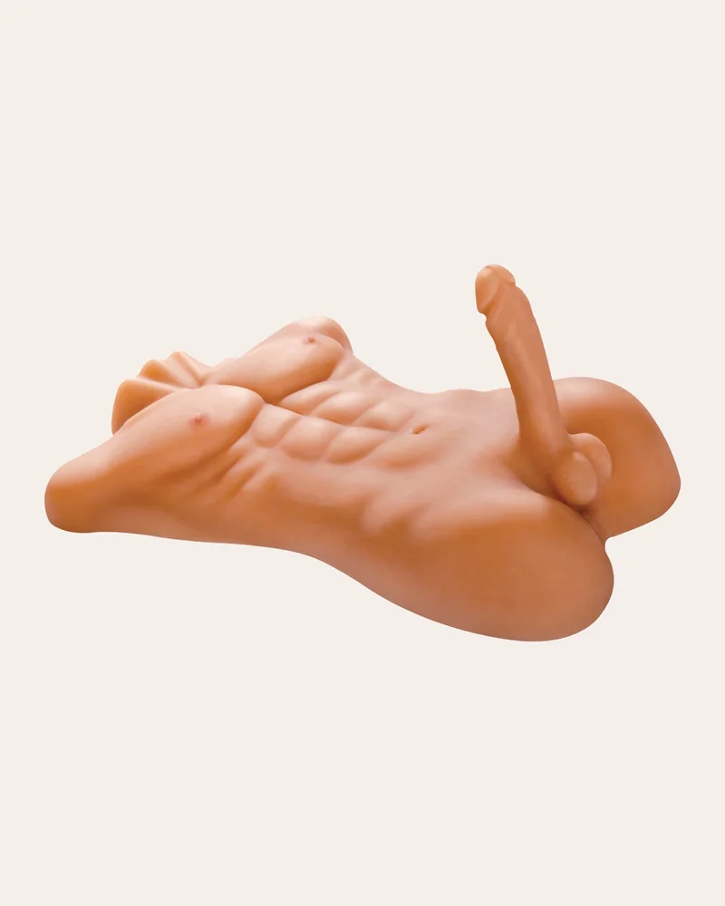 Masturbator „Fuck me Silly Dude!“ mit Penisdildo