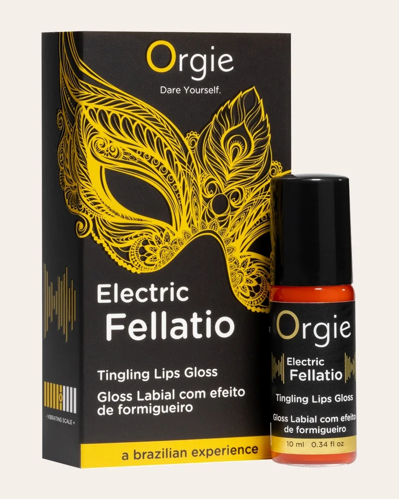 Orgie Lipgloss „Electric Fellatio“ für kribbelnde Küsse und elektrisierenden Oralsex