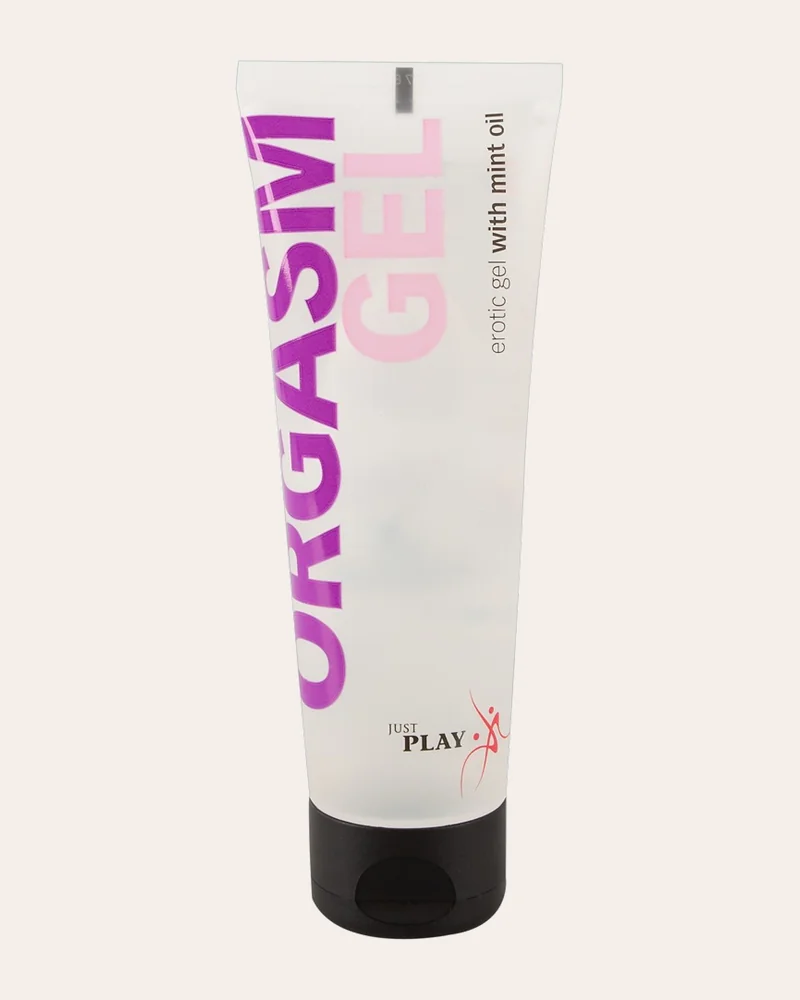 Just Play „Orgasm Gel“, Intimmassage-Gel mit Minz-Öl