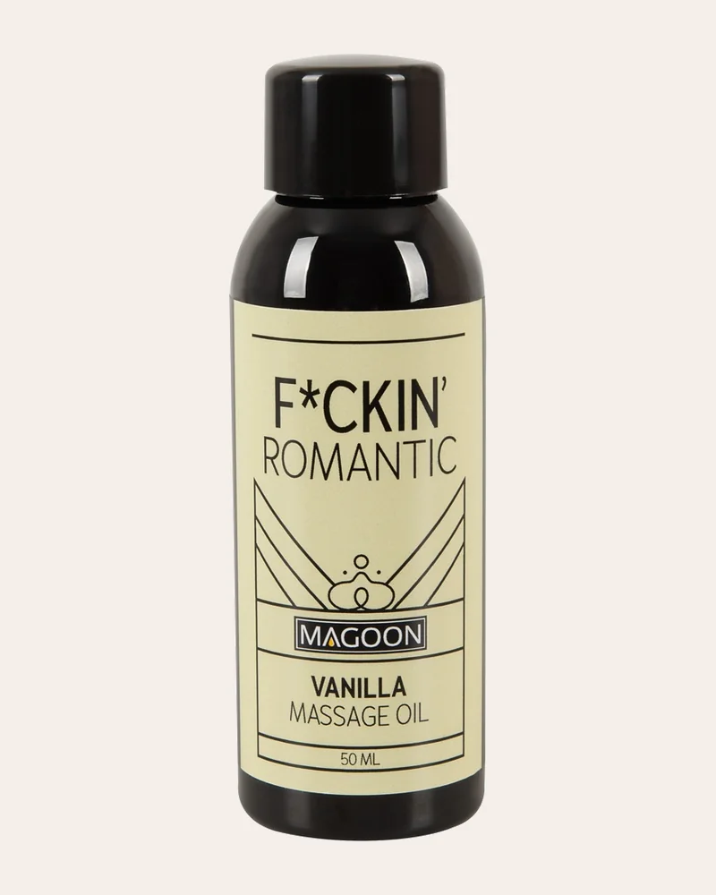 ORION Online Massageöl „F*cking Romantic Vanilla“ mit natürlichem Duft