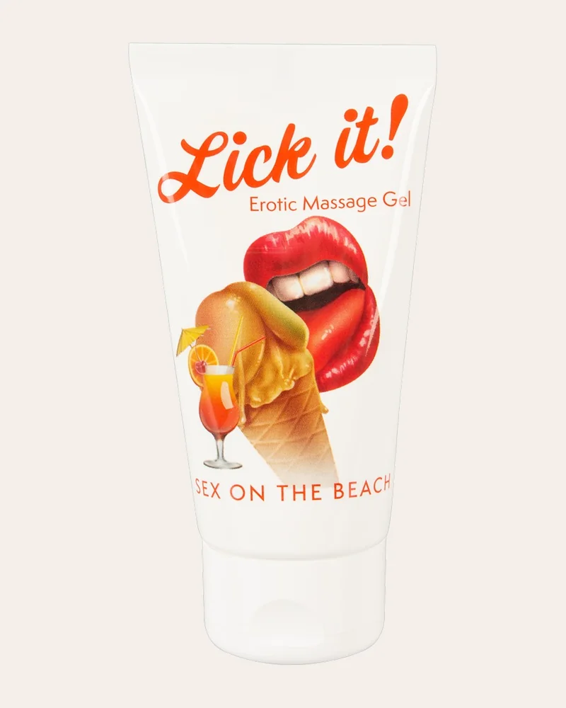 Lick it! Erotik-Gel „Lick it! Sex on the Beach“ mit Cocktail-Aroma