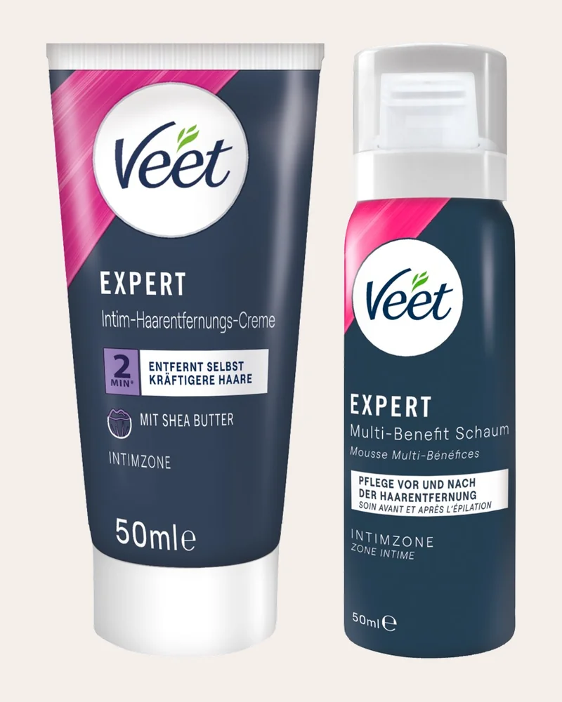 Veet 2-teiliges Enthaarungscreme-Set „Veet EXPERT“