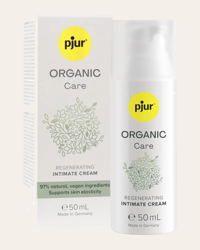 Pjur Intimcreme „ORGANIC Care“ zur natürlichen Intensiv-Pflege
