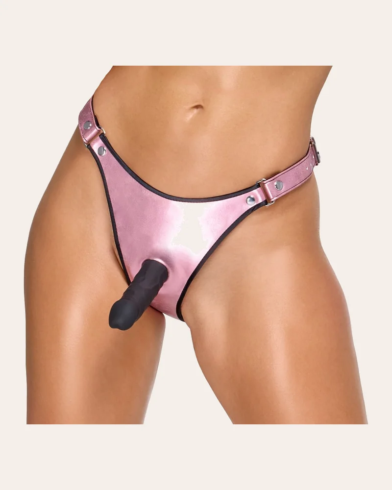 Bad Kitty Strap-on-String mit Silikon-Naturdildo