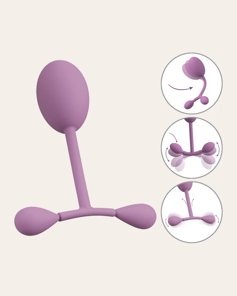 Vaginaltrainer mit schwingenden Gewichten