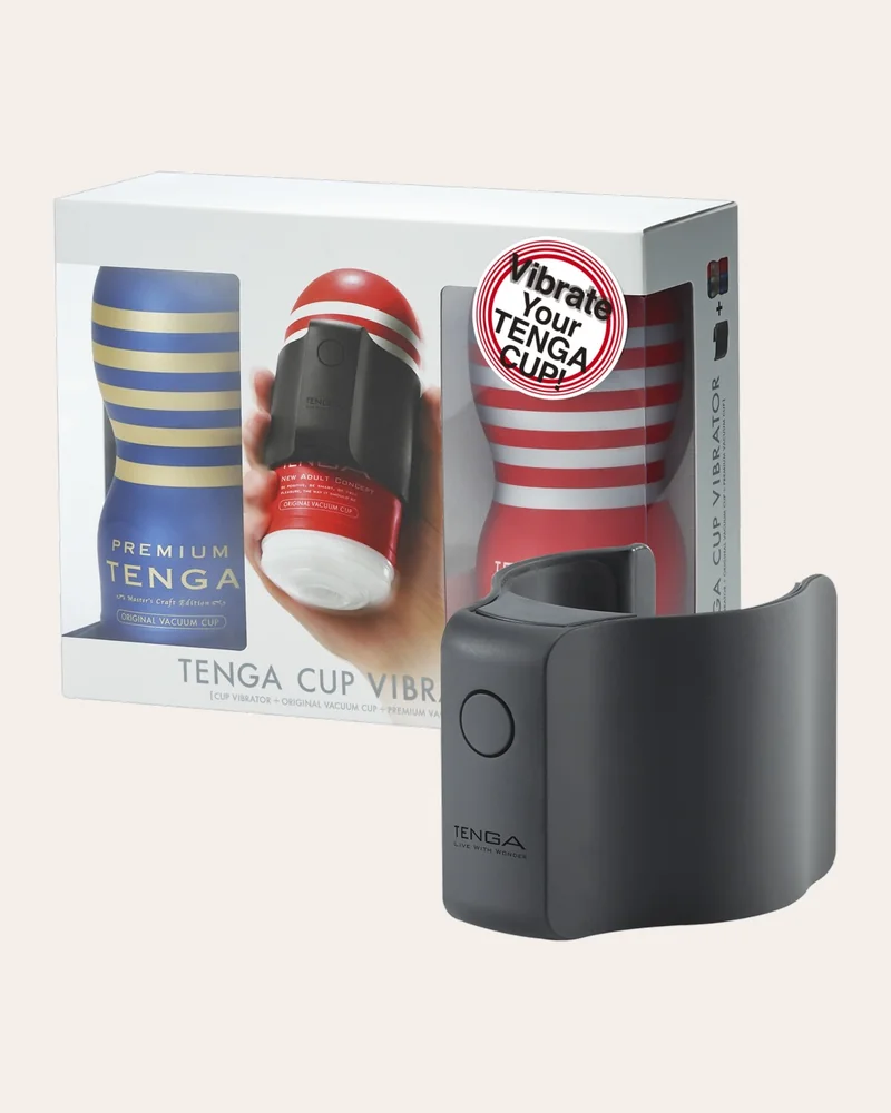 TENGA 3-teiliges Masturbator-Set „Cup Vibrator“